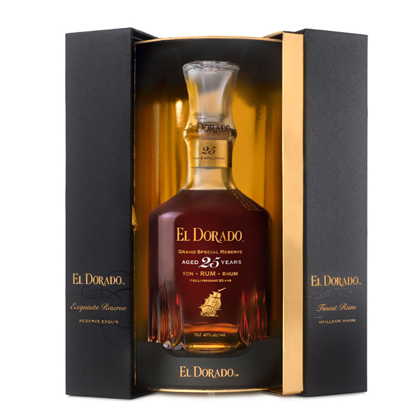 El Dorado 25 YO Vintage Limited Edition 43% 0,7l (dárkové balení kazeta)