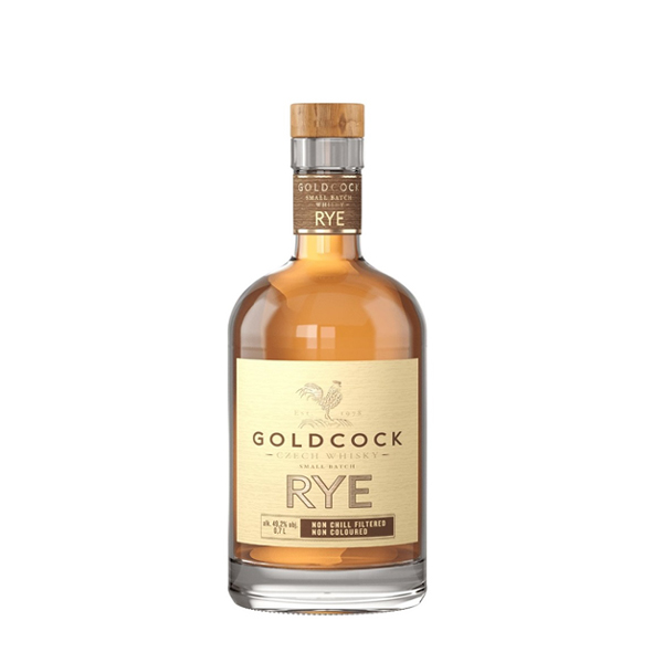 GoldCock Rye whisky žitná 49,2% 0,7 l (holá láhev)