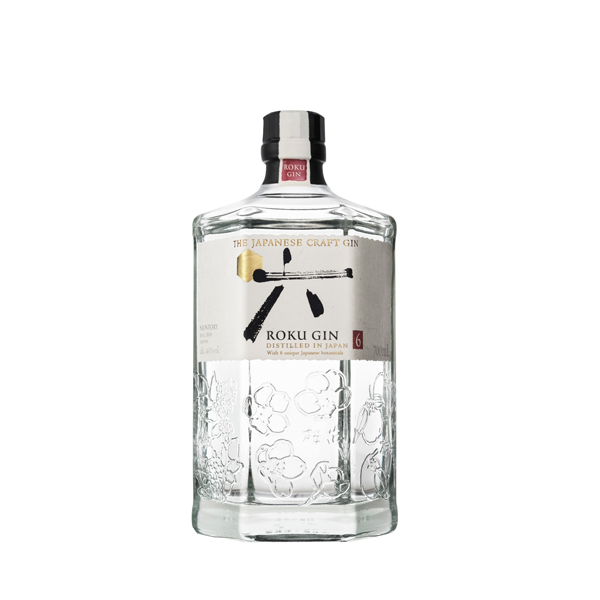 Gin Roku 43% 0,7l (holá láhev)