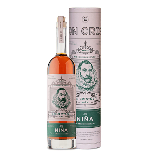 Ron Cristóbal Nina 40% 0,7l (tuba)