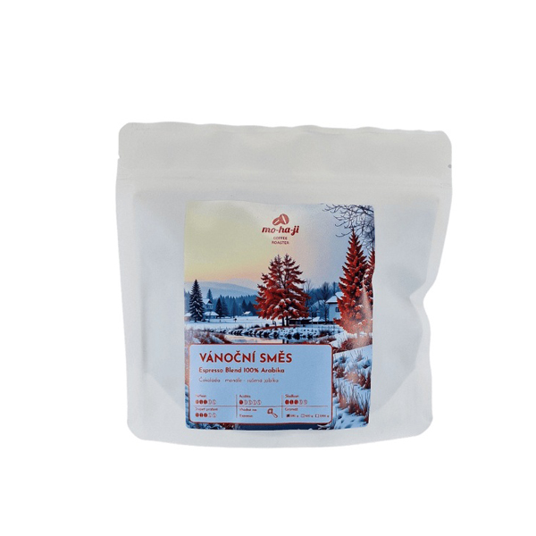 Zrnková káva Mo-ha-ji Vánoční směs 280 g
