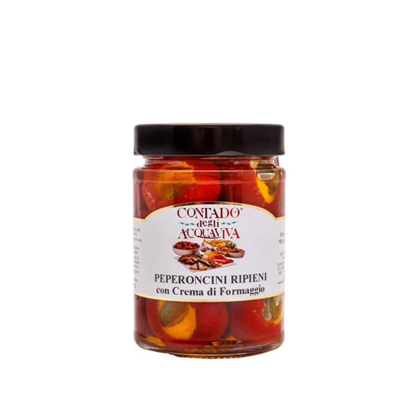 Contado Chilli papričky plněné sýrem 280 g