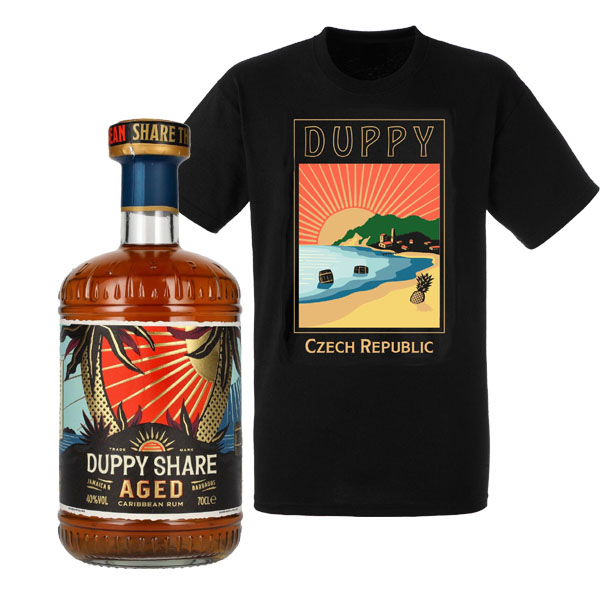 The Duppy Share Rum 40% 0,7 l (holá láhev) Vybrat velikost: L