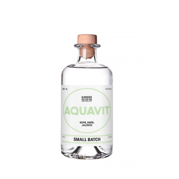 Garage 22 Aquavit 42% 0,5 l (holá láhev)