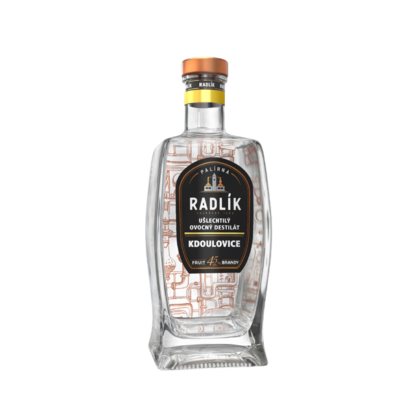 Palírna Radlík Radlík Kdoulovice 43% 0,5l