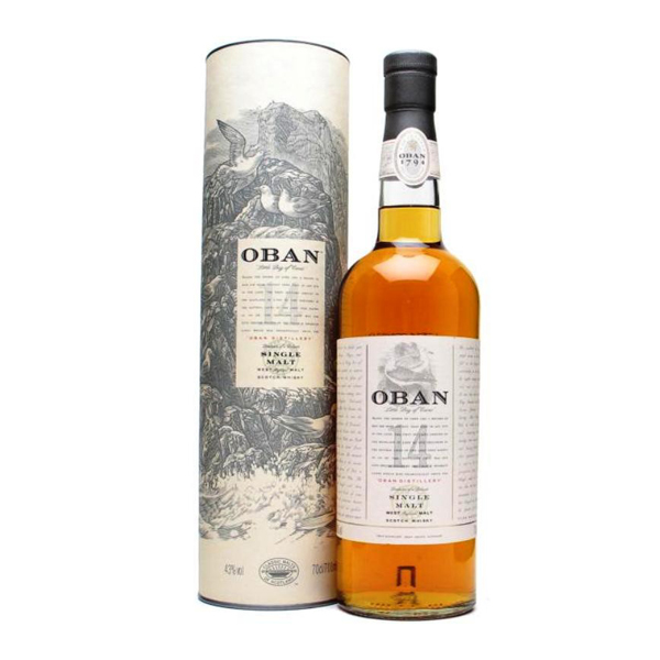 Oban Single Malt Whisky 14y 43% 0,7 l (tuba)