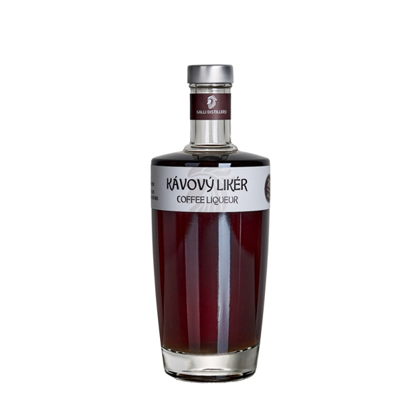 GALLI DISTILLERY Kávový likér 20% 0,5L (holá láhev)