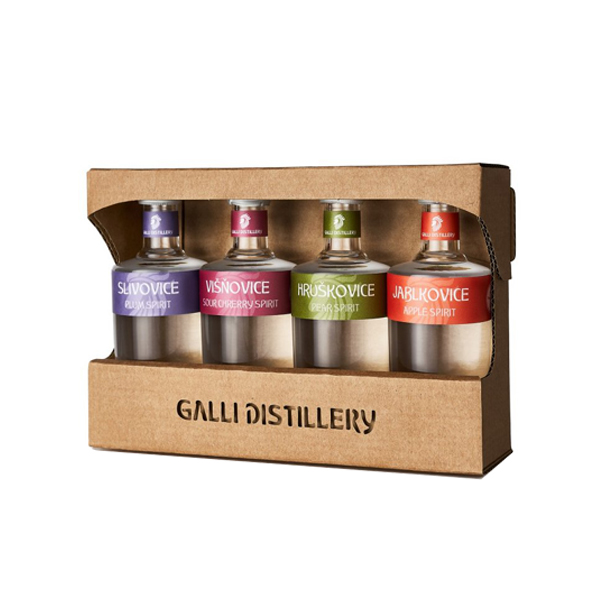 Galli - sada destilátů 4x0,05 l
