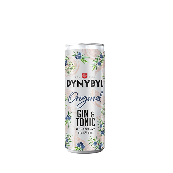 Dynybyl Gin & Tonic RTD 0,25 L 6%