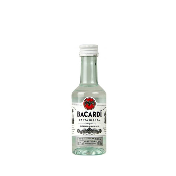 Bacardi Carta Blanca 0,05 l