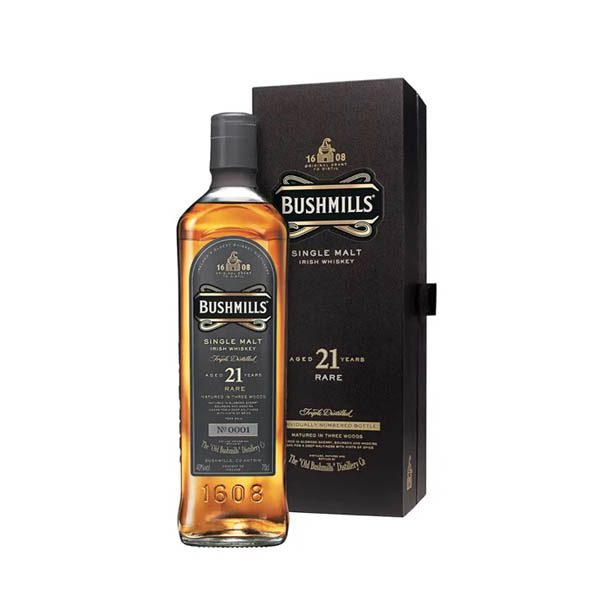 Bushmills Single Malt 21 Y.O. 0,7 l