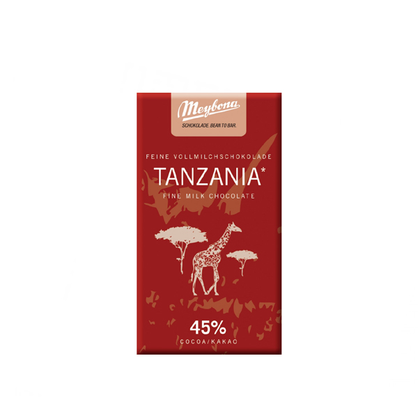 Meybona mléčná čokoláda Tanzania 45% 40 g