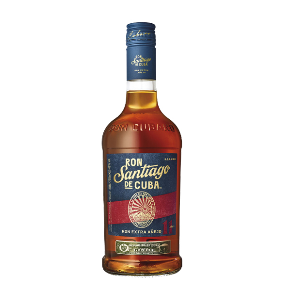 Santiago de Cuba Extra Anejo 11y 40% 0,7 l (holá láhev)