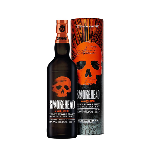 Smokehead Rum Rebel 46% 0,7 l (tuba)