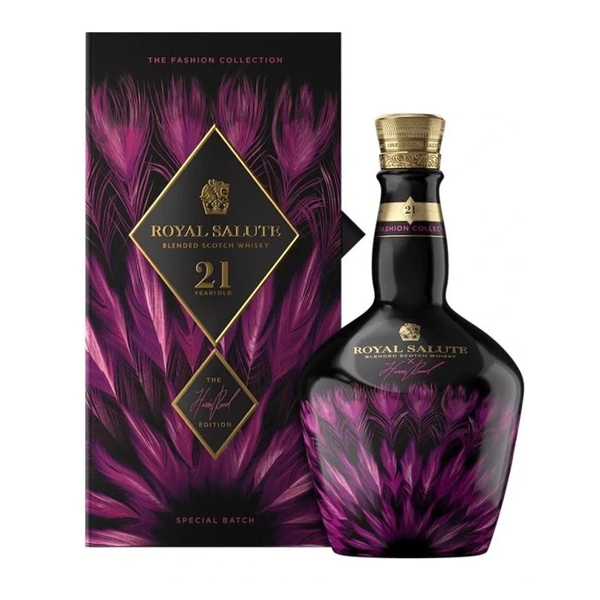 Royal Salute Fashion Harris Reed Edition Růžová 21y 40% 0,7 l (karton)