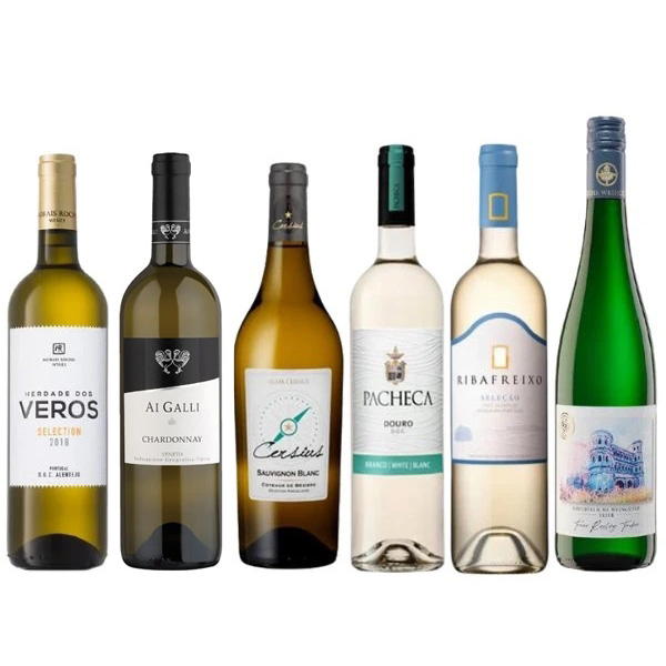 Degustační set - bílá vína 6x0,75 l