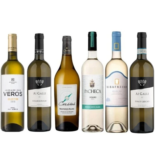 Degustační set - bílá vína 6x0,75 l