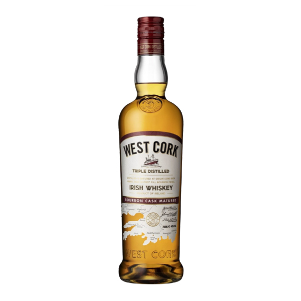 West Cork Bourbon Cask Blended Whiskey 0,7 l