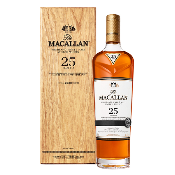 Macallan Sherry Oak Release 25y 2021 43% 0,7 l (kazeta)