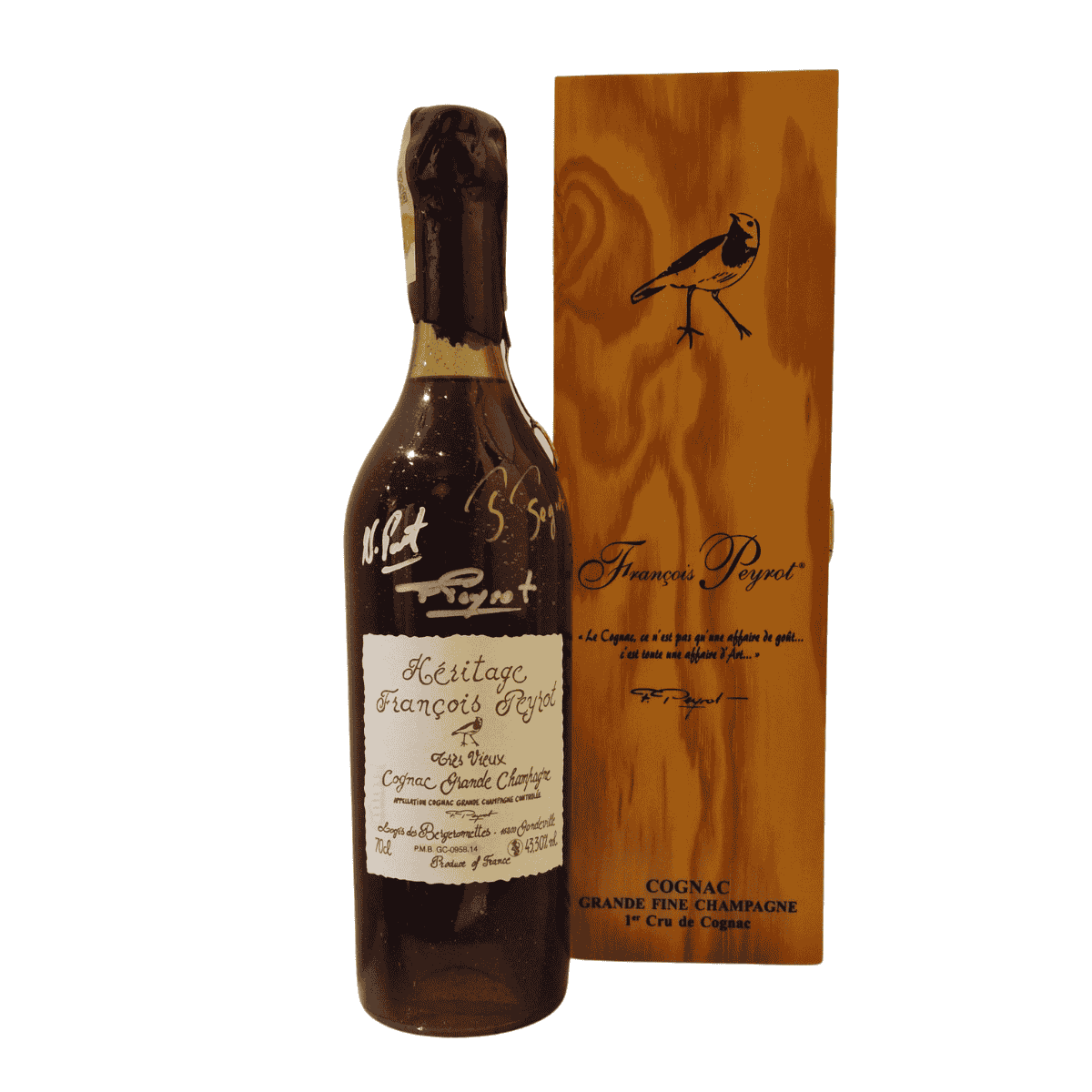 Francois Peyrot Heritage Cognac 50 y 43% 0,7 l (kazeta)
