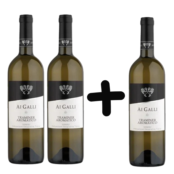Ai Galli Traminer Aromatico IGT 0,75 l 2+1 ZDARMA