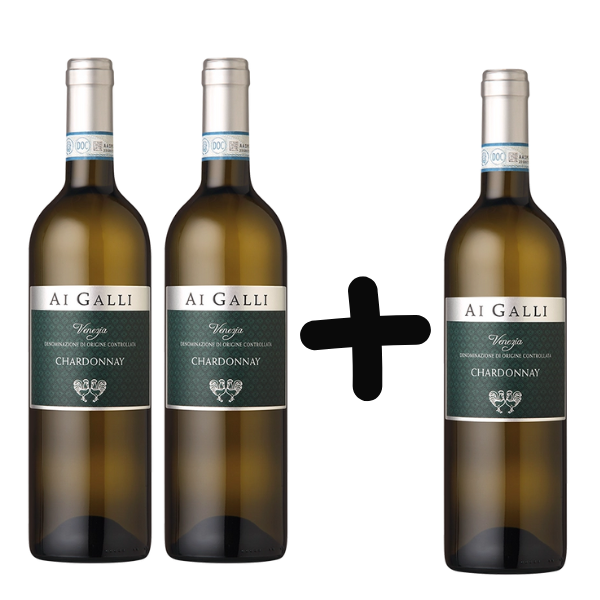 Ai Galli Venezia Chardonnay DOC 0,75 l 2+1 ZDARMA