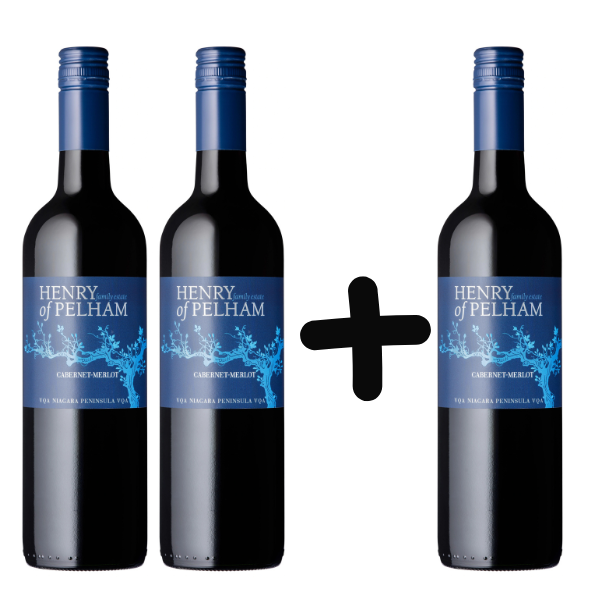 Cabernet Merlot Henry of Pelham 0,75 l 2+1 ZDARMA