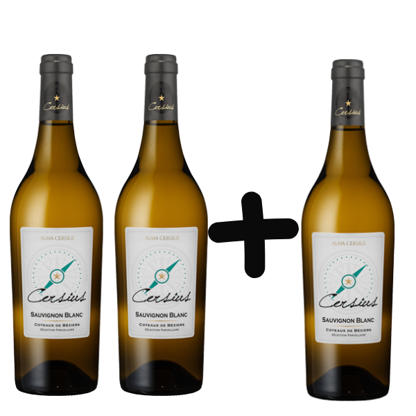 Cersius Sauvignon Blanc 0,75 l 2+1 ZDARMA
