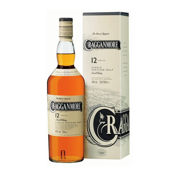 Cragganmore 12 letá 40% 0,7l (dárkové balení kazeta)