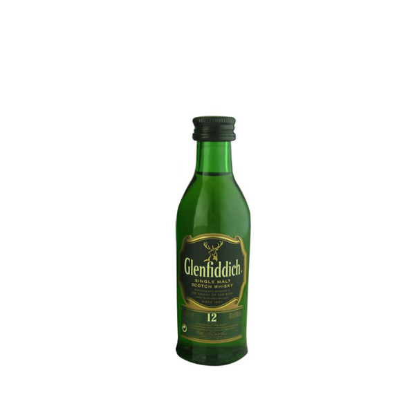 Glenfiddich 12 Y.O. 0,05 l