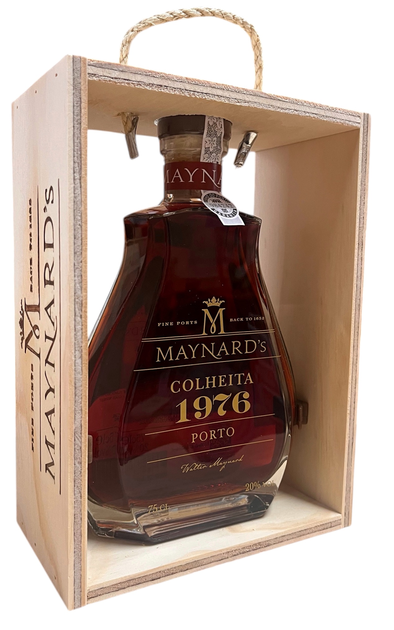 Archivní víno 1976 Maynard´s Colheita v dřevěné krabičce, 0,75l