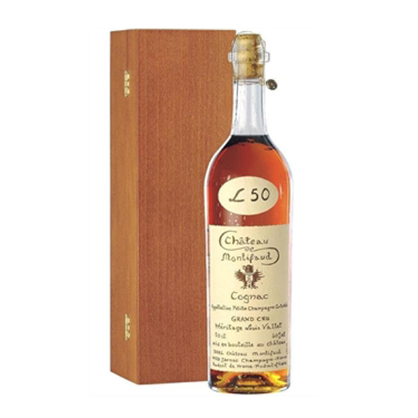 Chateau de Montifaud Cognac Louis Vallet Heritage 50y 40% 0,7 l (kazeta)