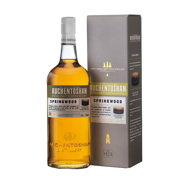 Auchentoshan Springwood 40% 1 l (holá láhev)