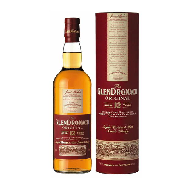 Glendronach Original 12y 0,7 l (holá láhev)