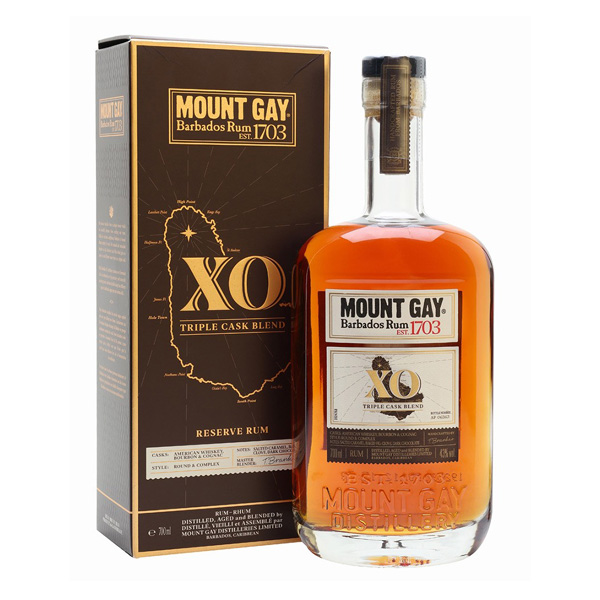 Mount Gay 1703 XO Triple Cask 0,7l 43% (karton)