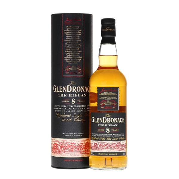 Glendronach Hielan 8y 0,7 l (holá láhev)