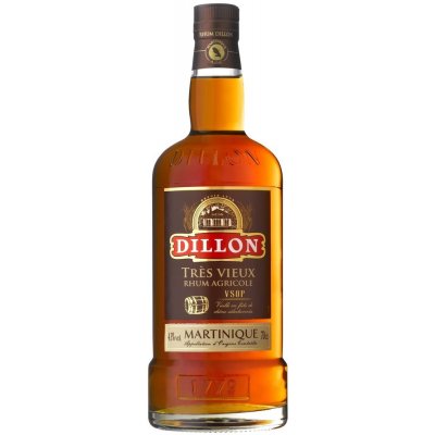 Dillon Rhum Tres Vieux VSOP 43% 0,7l (holá láhev)