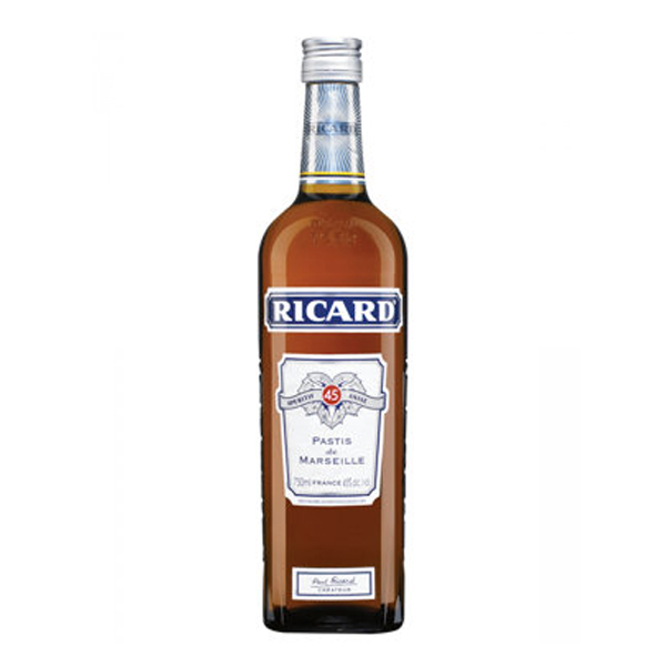 Ricard Pastis 45% 0,7 l (holá láhev)