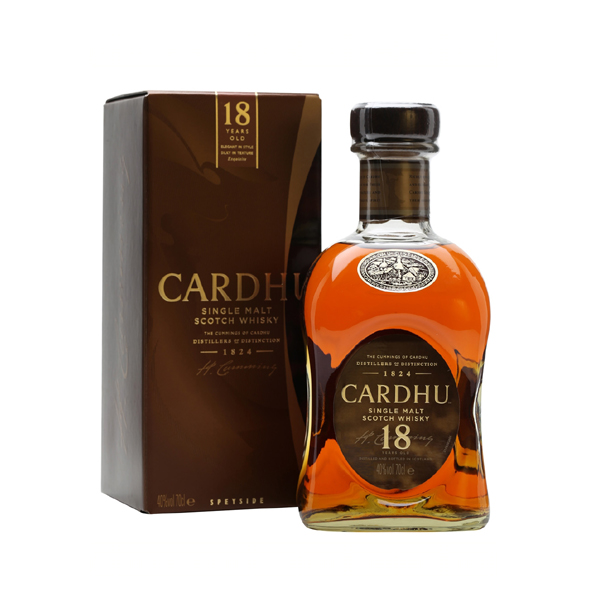 Cardhu 18y 40% 0,7 l (kazeta)