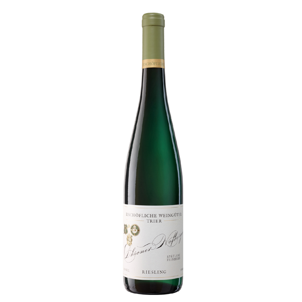 Bischöfliche Weingüter Trier Dhroner Hofberger Riesling Spätlese feinherb 2017 0,75 l