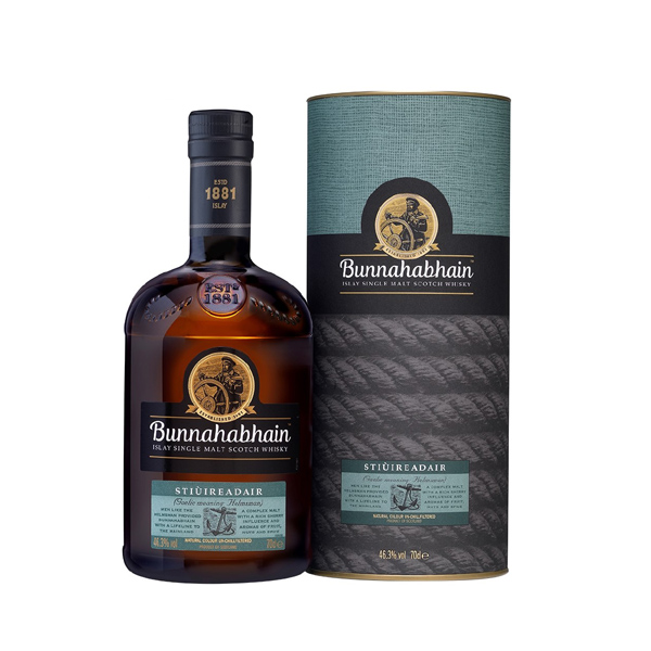 Bunnahabhain Stiuireadair 46,3% 0,7 l (tuba)