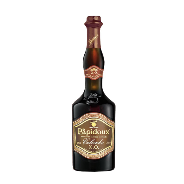 Calvados Papidoux XO 40% 0,7 l (holá láhev)