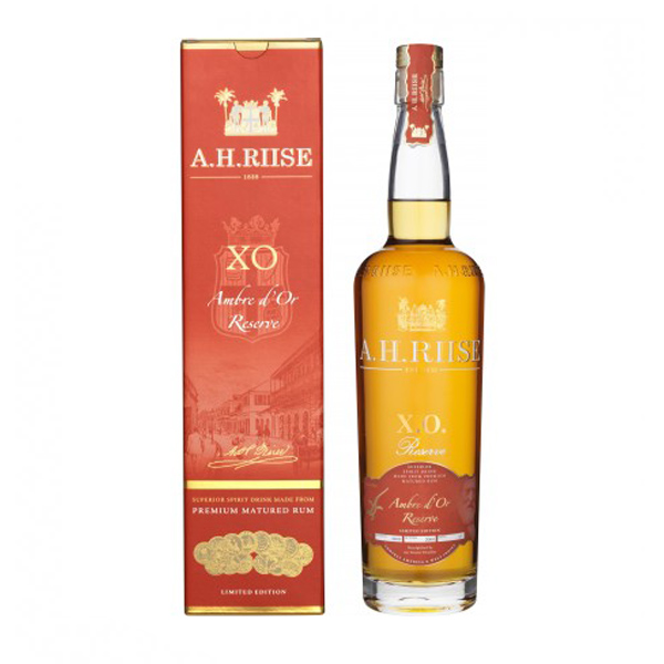 A. H. Riise XO Ambre d`Or Reserve 42% 0,7 l (holá láhev)
