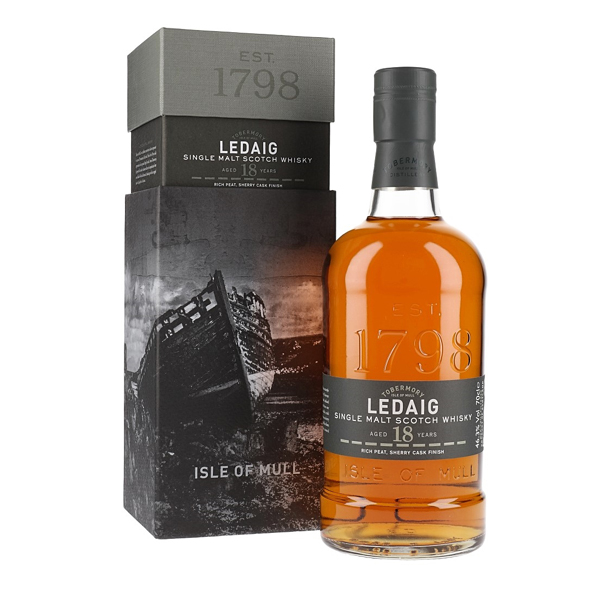 Ledaig 18y 46,3 % 0,7 l (holá láhev)