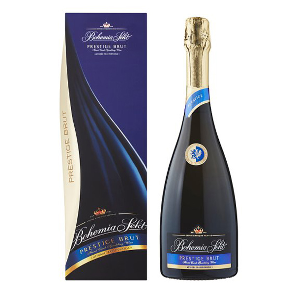 Bohemia Sekt Prestige Brut v kartonku 0,75 l