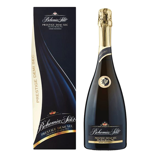 Bohemia Sekt Prestige Demi v kartonku 0,75 l