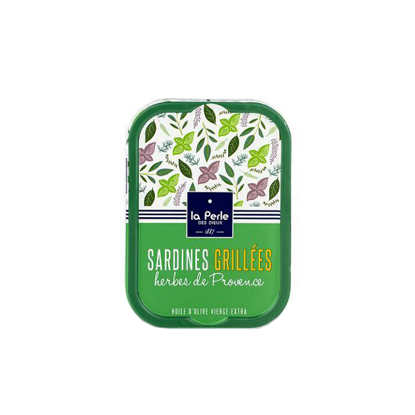 La Perle sardinky s provensálským kořením 115 g La Perle sardinky s provensálským kořením 115 g