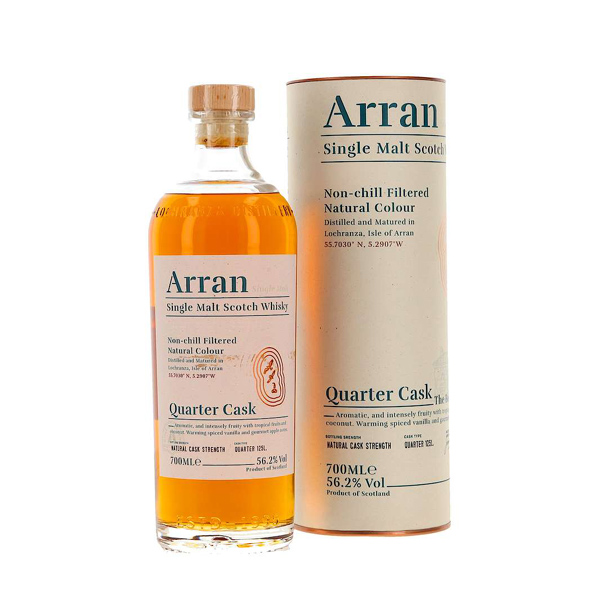 Arran Quarter Cask 56,2% 0,7 l