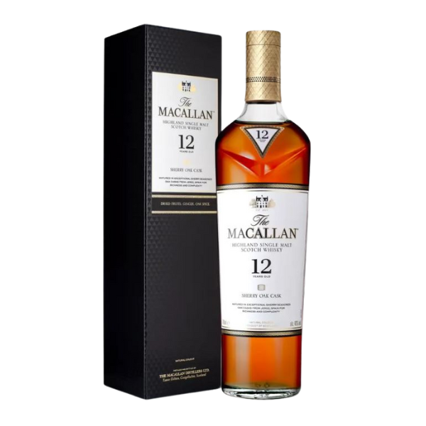 Macallan Sherry Oak 12y 40% 0,7 l (holá láhev)