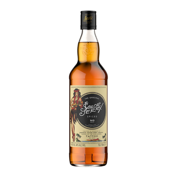 RON SAILOR JERRY SPICED 40% 0,7 l (holá láhev)